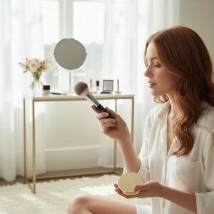 IT Cosmetics Powder Brush-Makeup Brush-#8-NIB $50 Retail